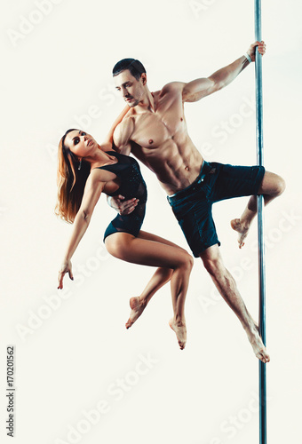 Pole dance team