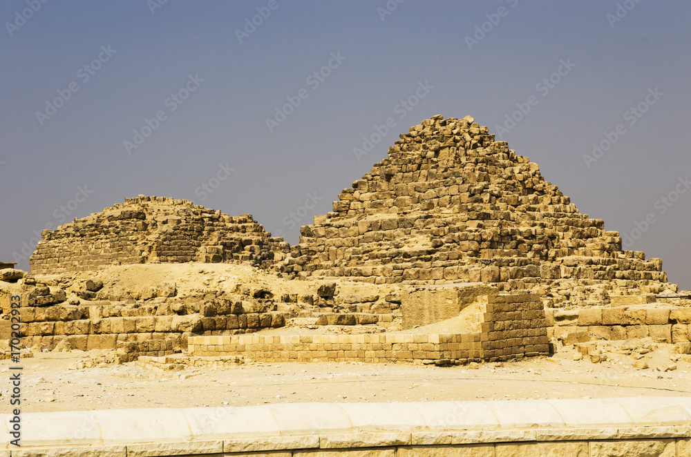 Pyramid of Queen Henutsen and Pyramid of Queen Meritethis I Pyramid of Queen Henutsen and Pyramid of Queen Meritethis I