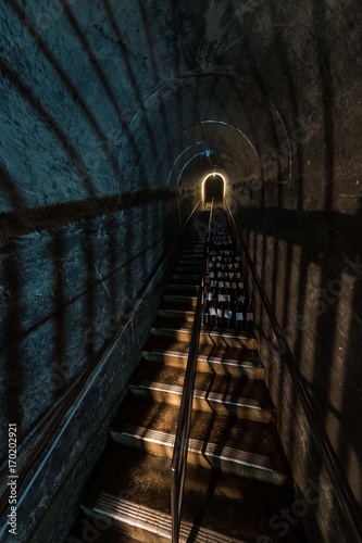Fototapeta Naklejka Na Ścianę i Meble -  WWII Tunnel