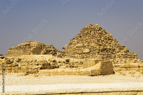 Pyramid of Queen Henutsen and Pyramid of Queen Meritethis I