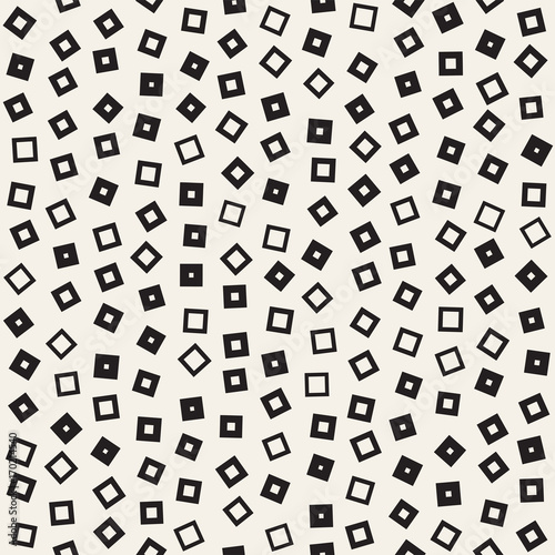 Seamless primitive jumble minimalism patterns. Randomly scattered geometric shapes. Abstract background design