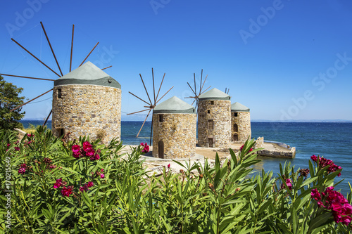 Chios Adası Yel Değirmenleri