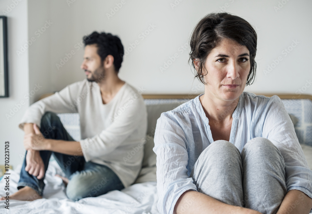 Couple married problem relationship unhappy Couple married problem relationship unhappy