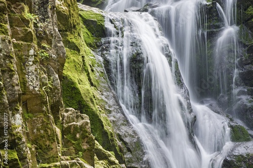 Long time exposure of Kamienczyk waterfall in Karkonosze Mountains, Poland © Mariusz Świtulski