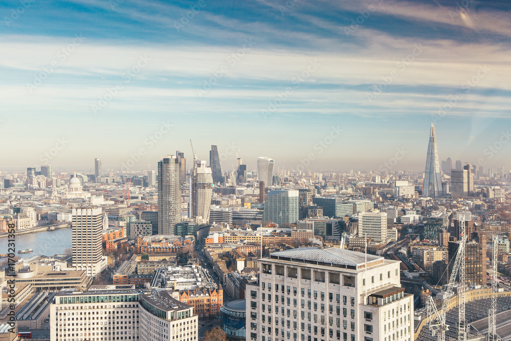 Fototapeta premium View of The City London