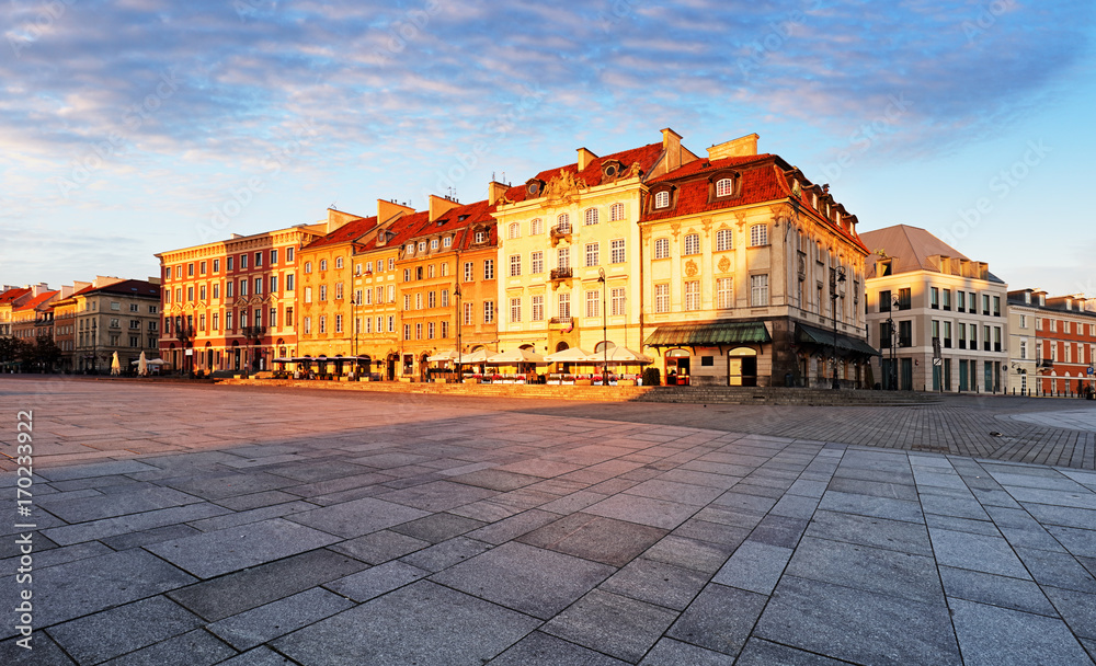 Obraz premium Warsaw city, Poland