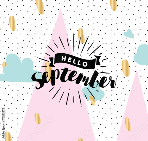 Typography for poster, invitation, greeting card or t-shirt.