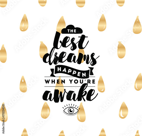 Typography for poster, invitation, greeting card or t-shirt.