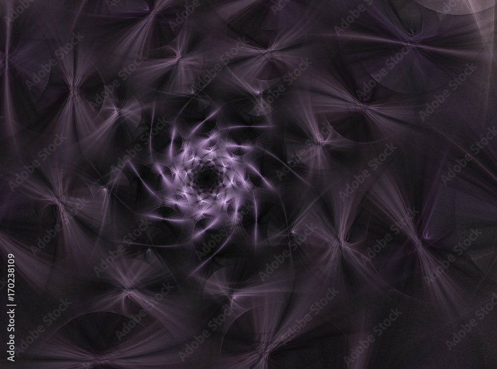 Naklejka premium Abstract multicolored illustration on a dark background