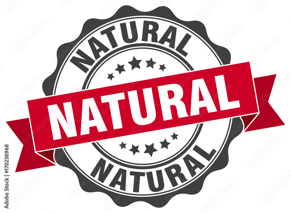 Fototapeta premium natural stamp. sign. seal