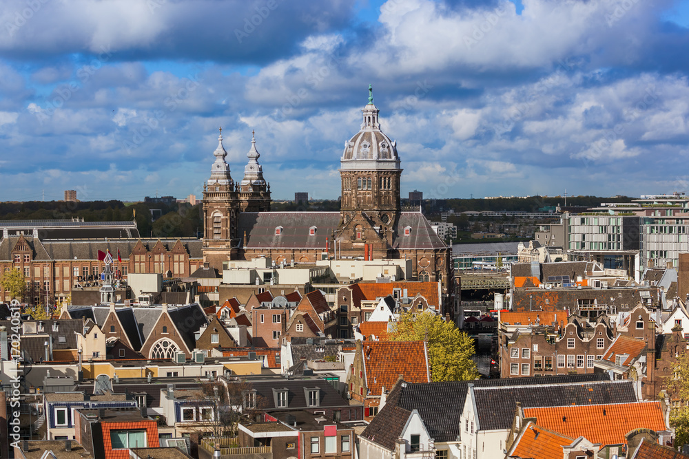 Obraz premium Amsterdam cityscape - Netherlands