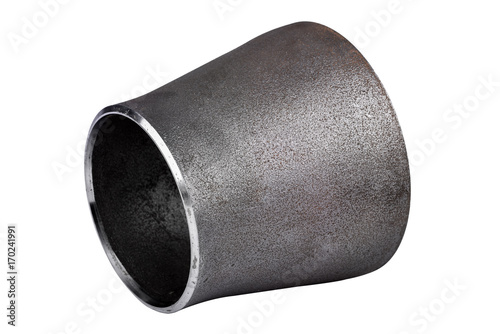 Steel welding fittings and connectors.Elbow, flanges and tee.