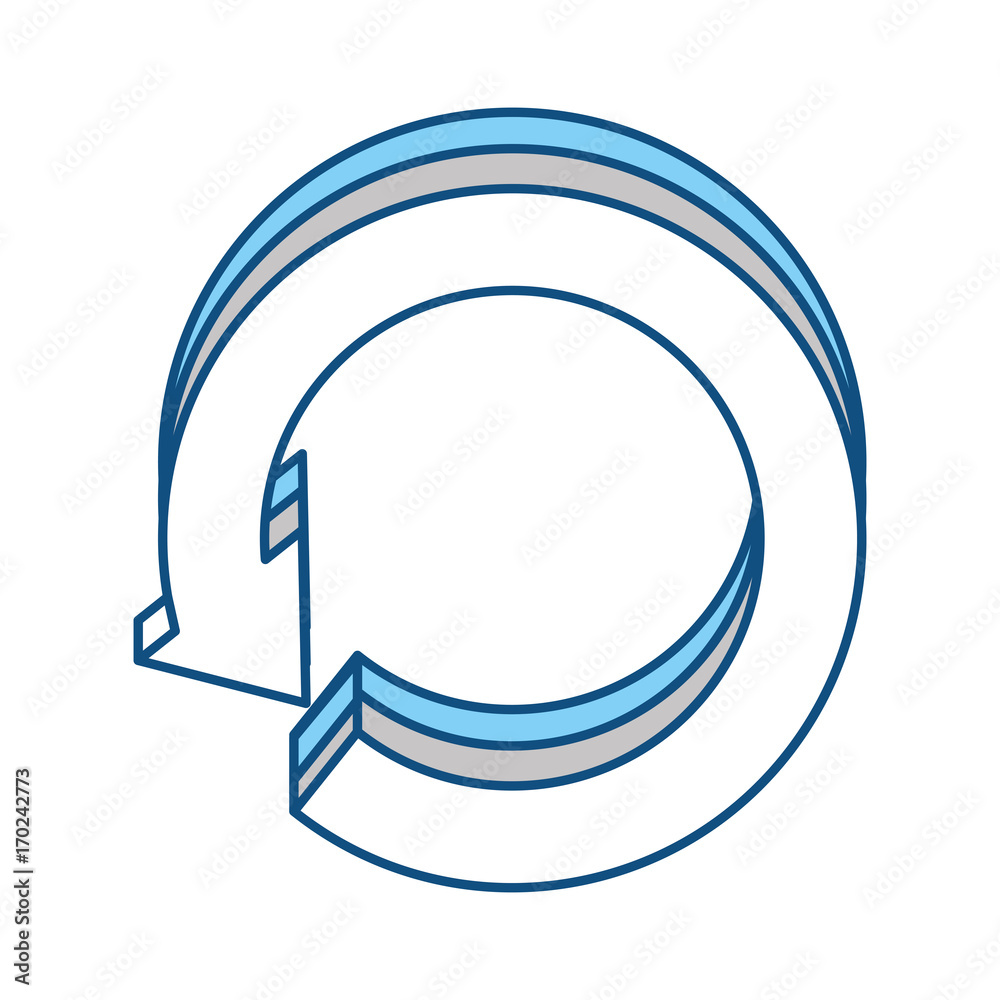 replay arrow icon over white background vector illustration replay arrow icon over white background vector illustration