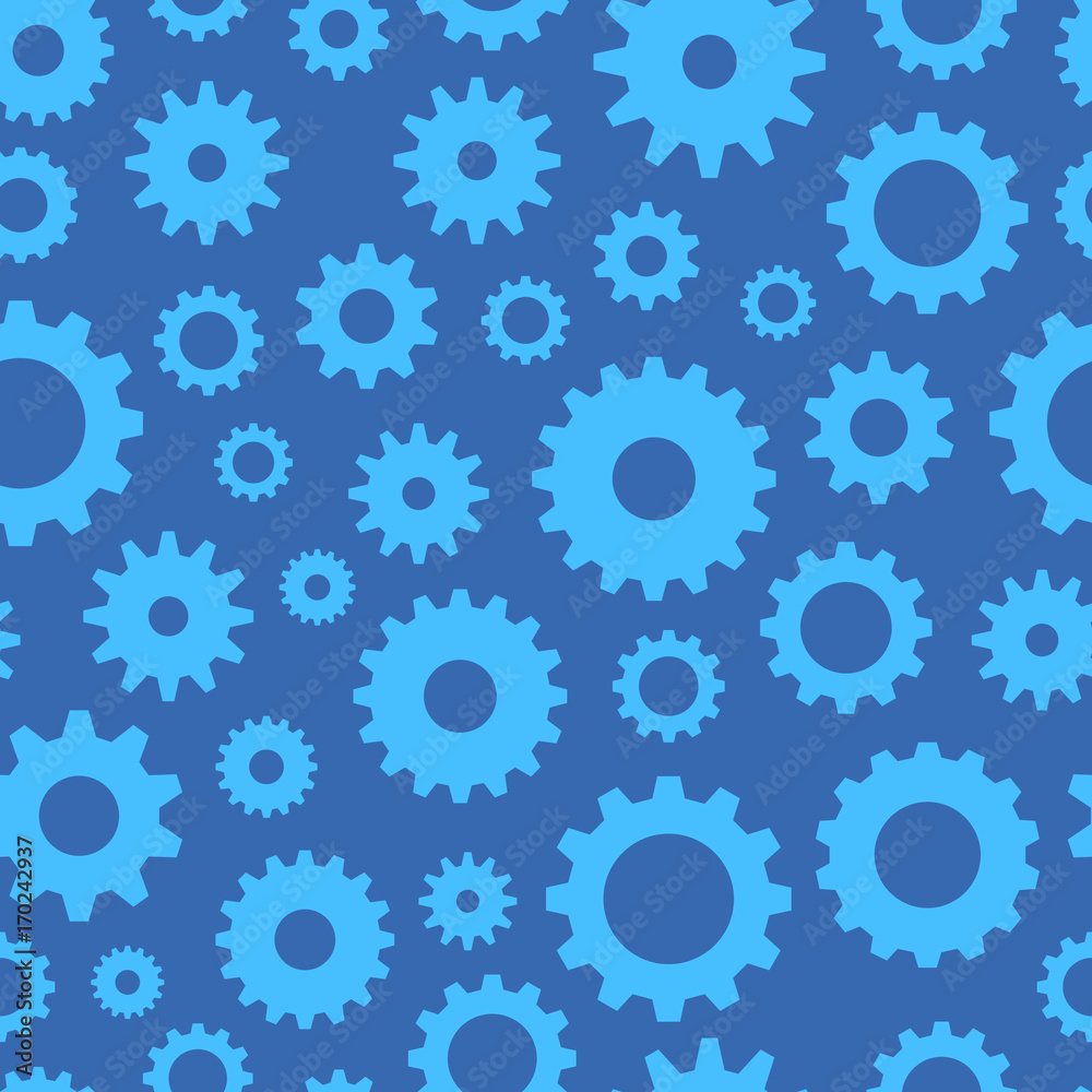 Cogs seamless pattern, technical background, vector illustration Cogs seamless pattern, technical background, vector illustration