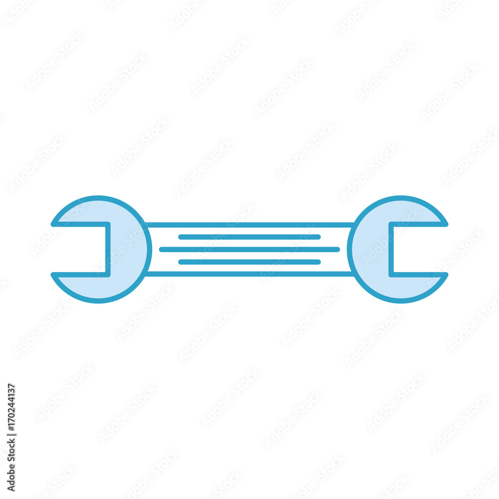 tool wrench repair mechanic equipment icon vector illustration tool wrench repair mechanic equipment icon vector illustration
