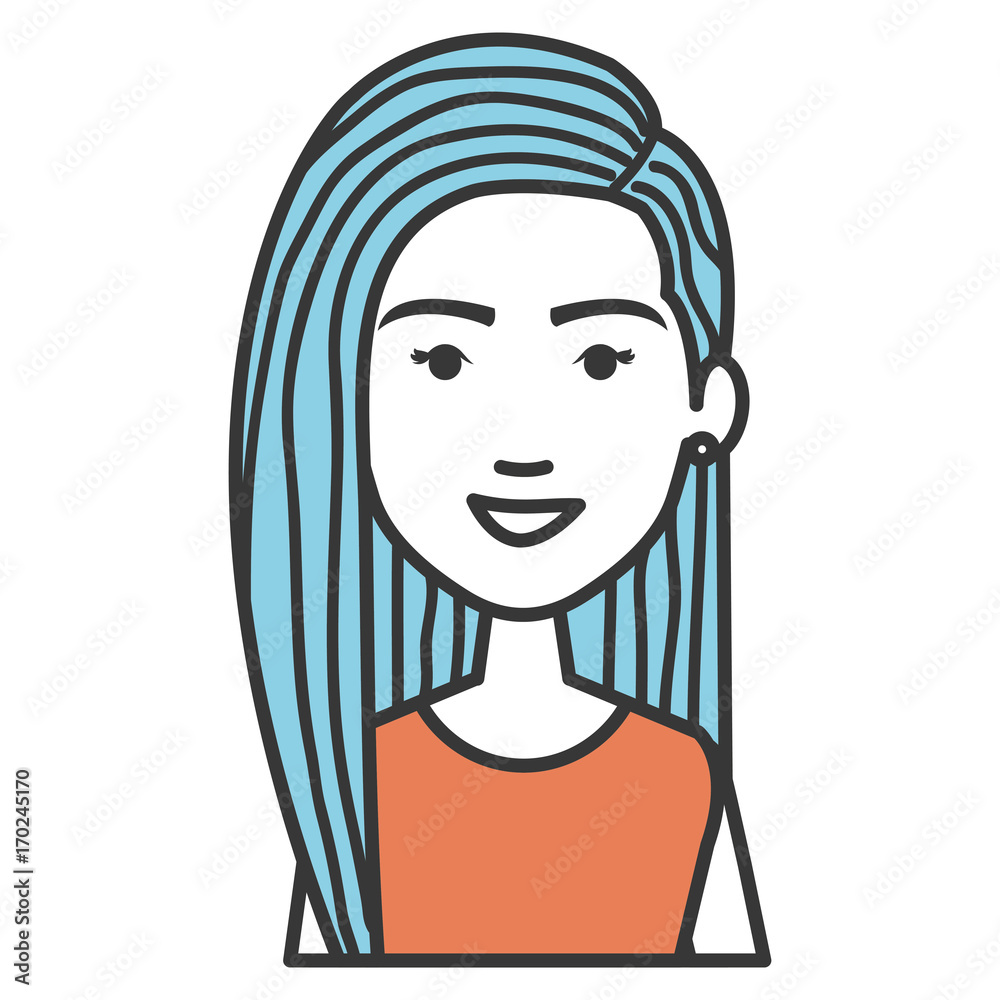 beautiful woman avatar character vector illustration design beautiful woman avatar character vector illustration design