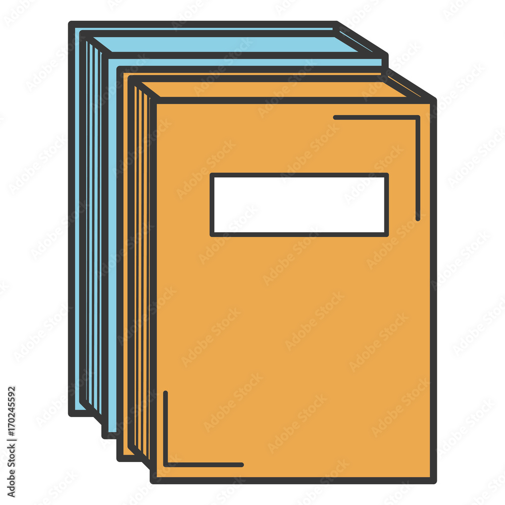 text books isolated icon vector illustration design text books isolated icon vector illustration design