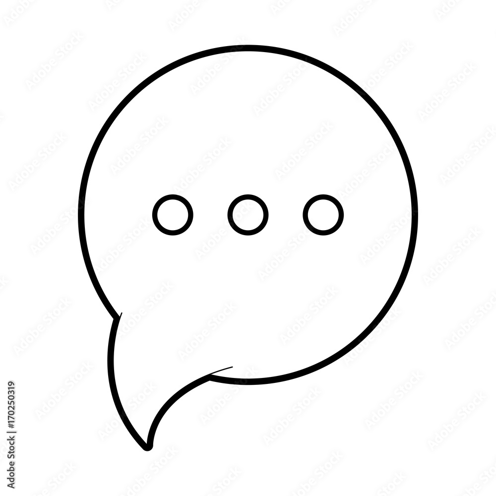 Bubbles icon Communication message and discussion theme Isolated design Vector illustration Bubbles icon Communication message and discussion theme Isolated design Vector illustration