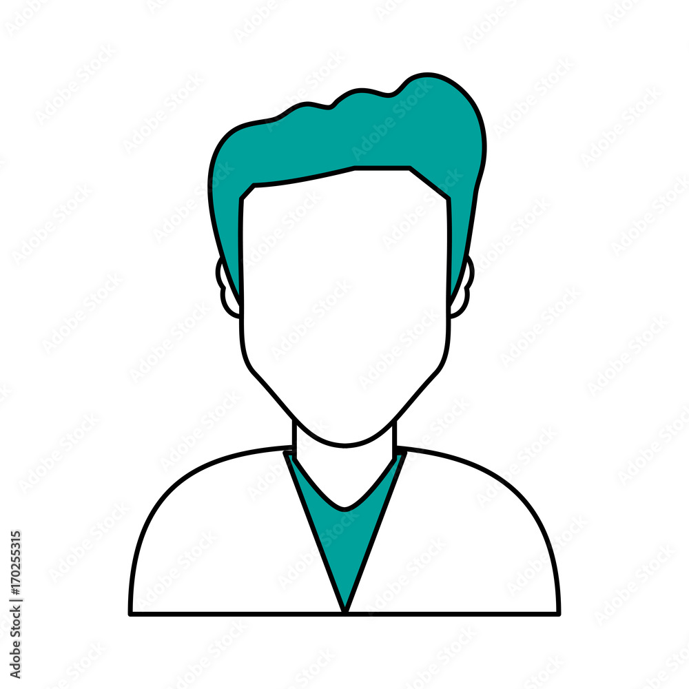 Man of male avatar person people and human theme Isolated design Vector illustration Man of male avatar person people and human theme Isolated design Vector illustration
