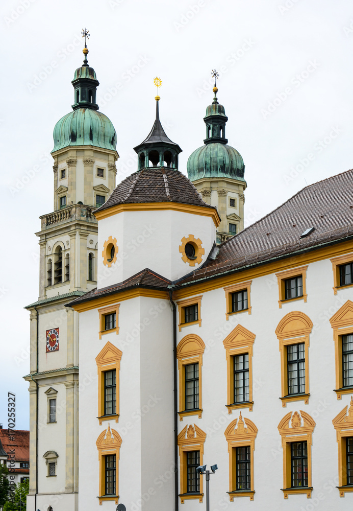 Obraz premium Saint Lawrence Basilica in Kempten