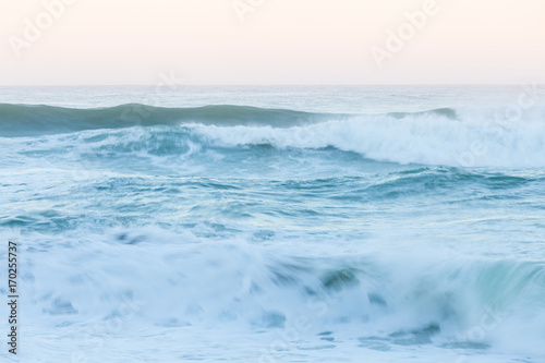 Fototapeta Naklejka Na Ścianę i Meble -  Atlantic ocean big waves