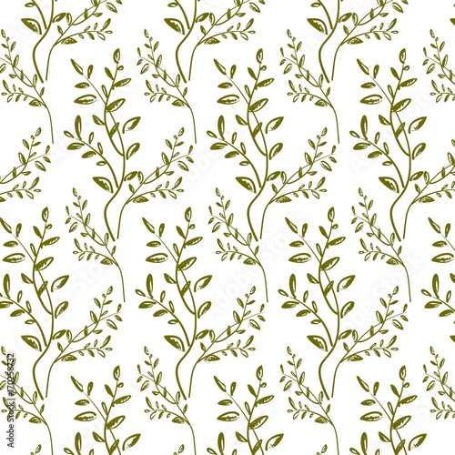 Wallpaper Mural Vector nature seamless pattern Torontodigital.ca