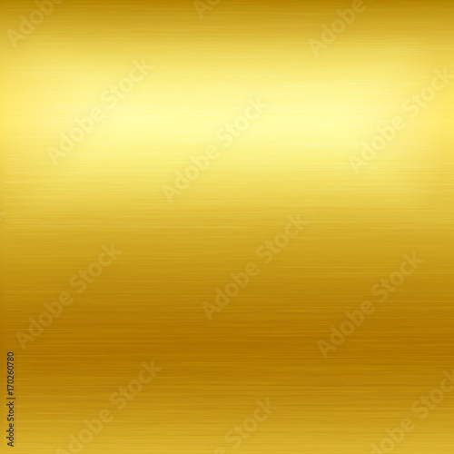 Gold background, gold polished metal, steel texture