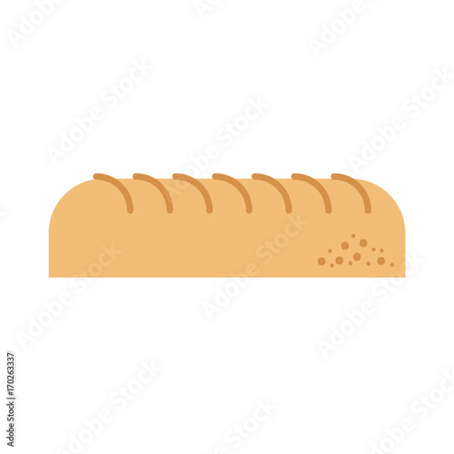 bread leaf bakery pastry product fresh vector illustration