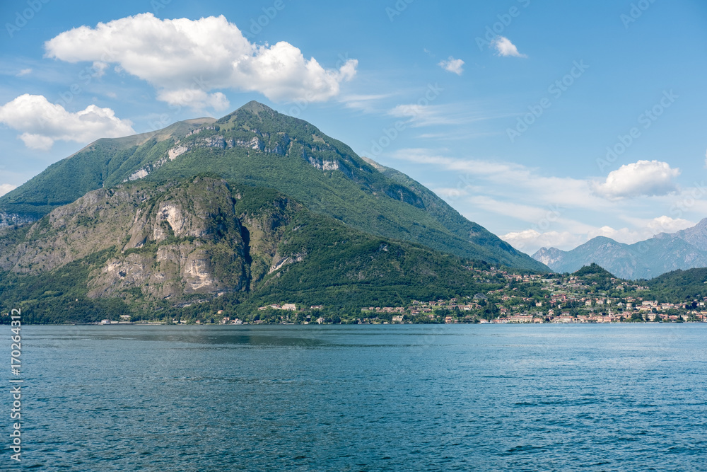Landscape view of Lake Como, Italy.