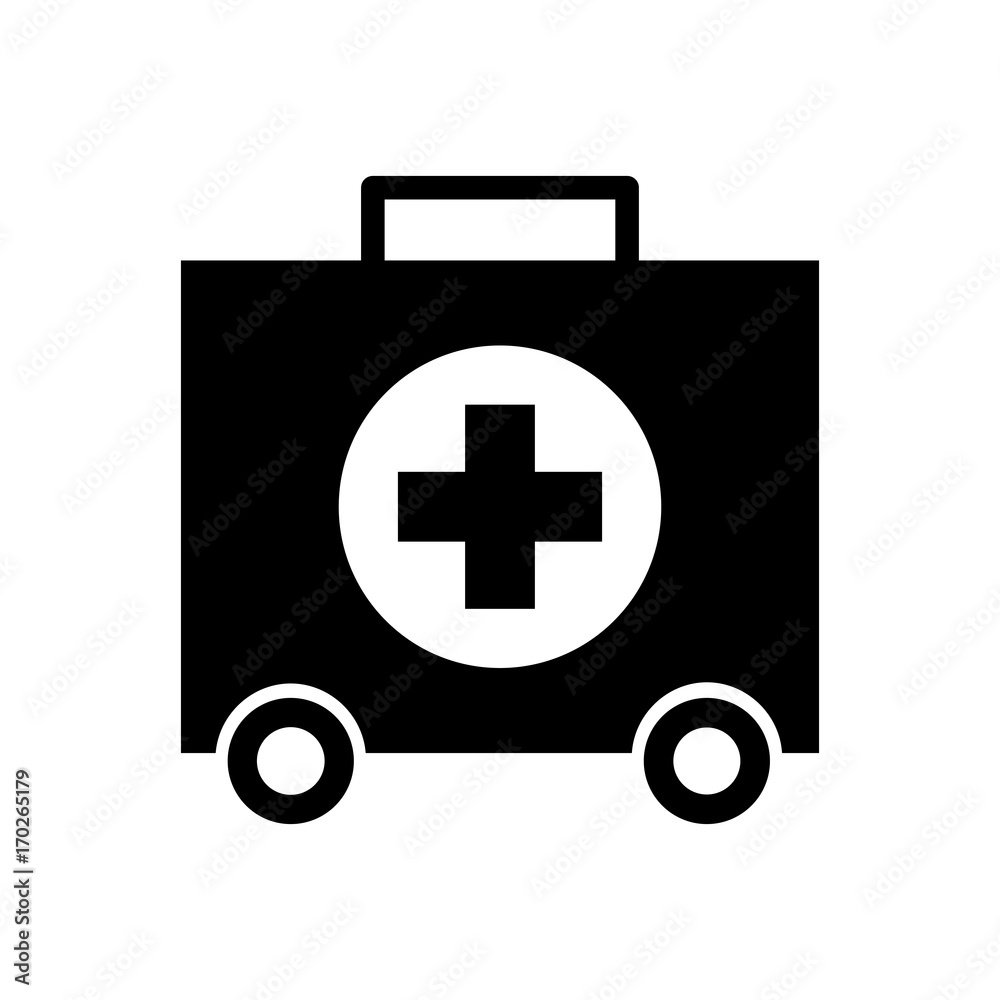 first aid kit health help and medical diagnostics concept vector illustration first aid kit health help and medical diagnostics concept vector illustration
