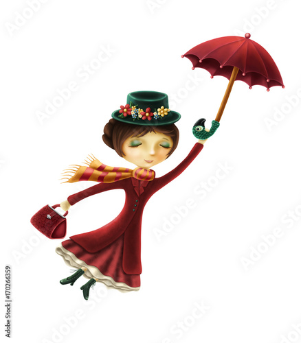 Vászonkép Mary Poppins