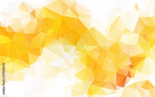 Light Orange Pattern. Seamless triangle Pattern. Geometric Pattern.Repeating pattern with triangle
