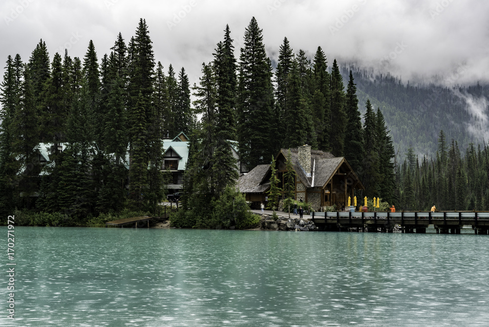 Naklejka premium Emerald Lake