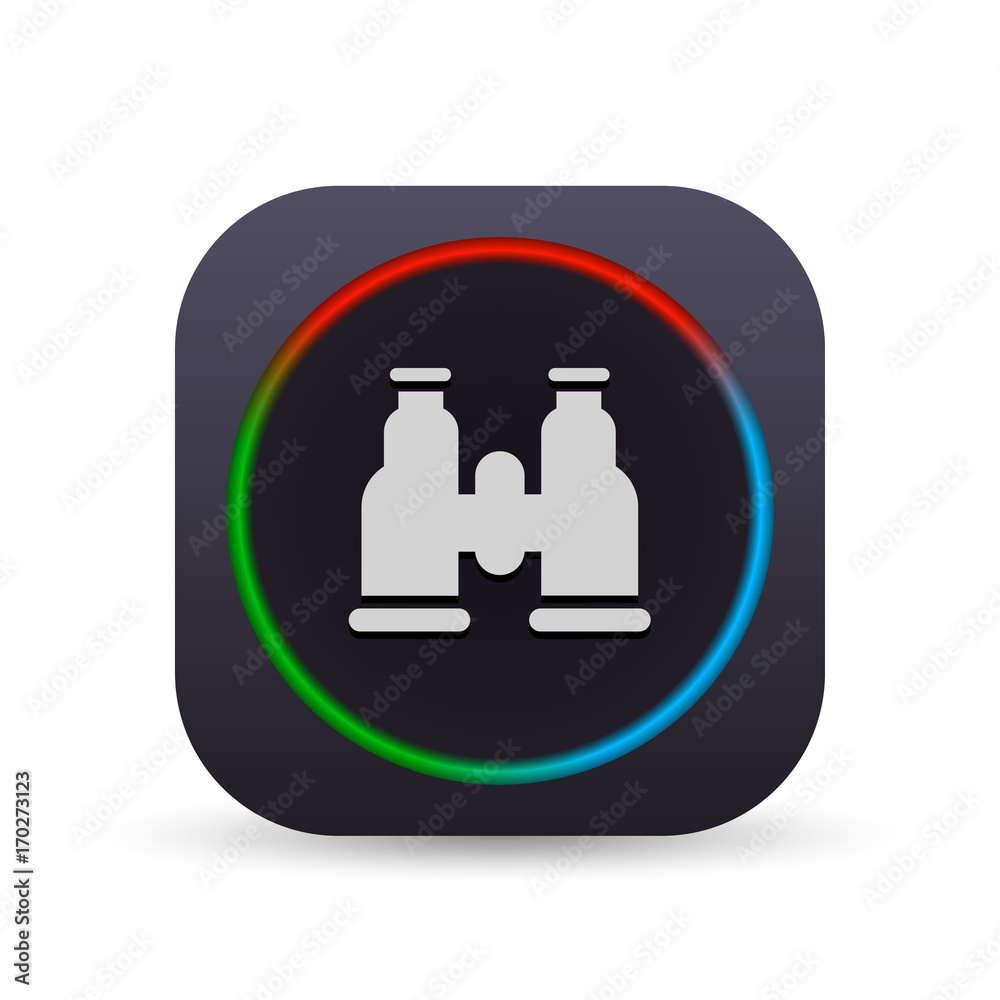 Dark MultiColor Web Button Dark MultiColor Web Button