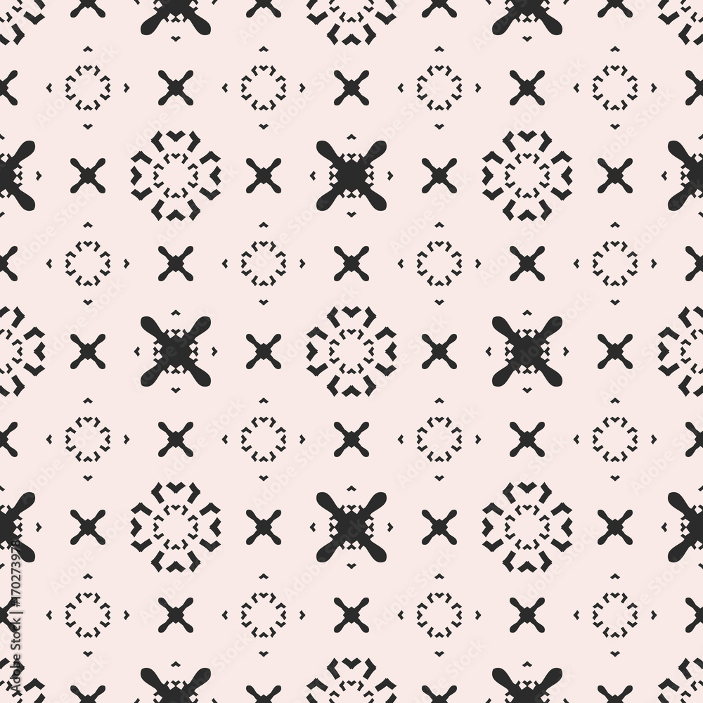 Funky seamless pattern, cross geometric texture, x background Funky seamless pattern, cross geometric texture, x background