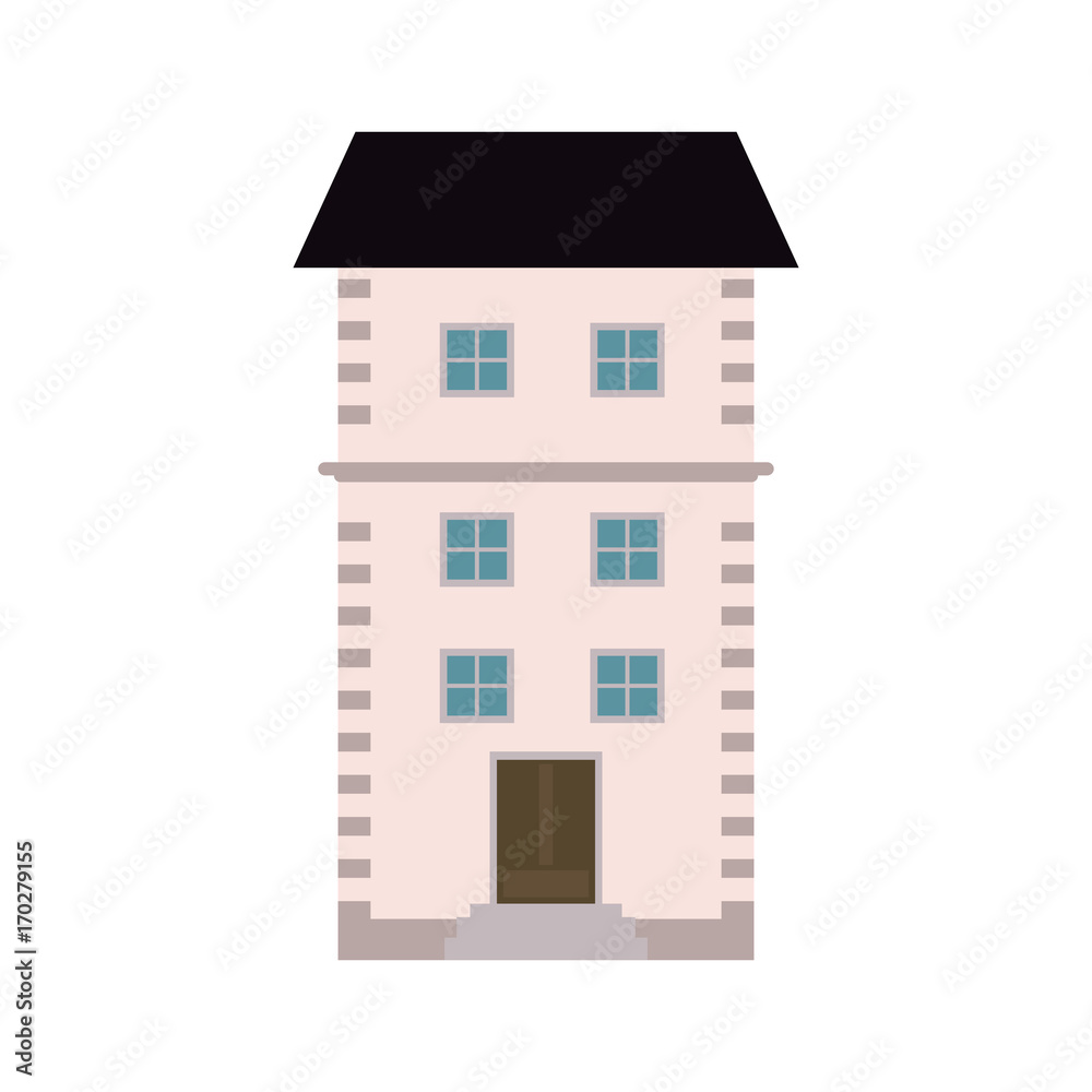 brick house or home icon image vector illustration design brick house or home icon image vector illustration design