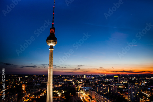 Photography Der Berliner Fernsehturm bei Nacht