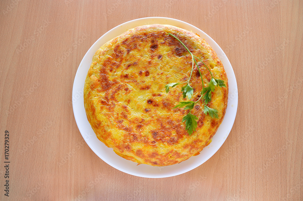 delicious spanish omelette