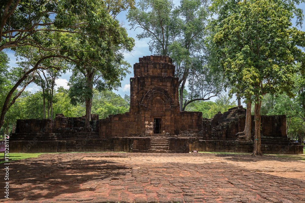 カンチャナブリの遺跡プラサート・ムアン・シン歴史公園
