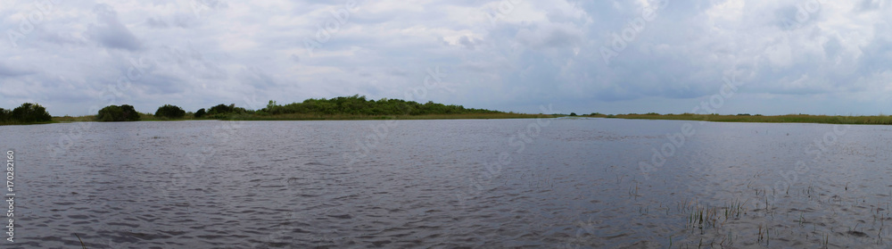 Wetlands in Everglades National Park, Florida.