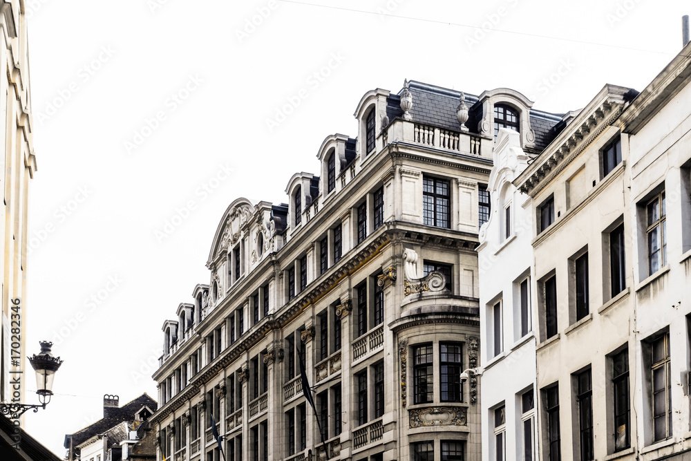 Europe cityscape - landmark of Brussels