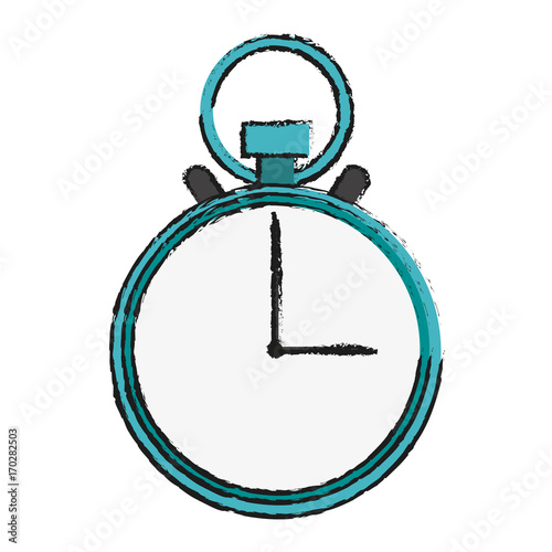 Sport chronometer isolated icon vector illustration graphic design