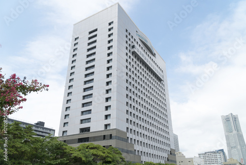 横浜風景 神奈川県警察本部 