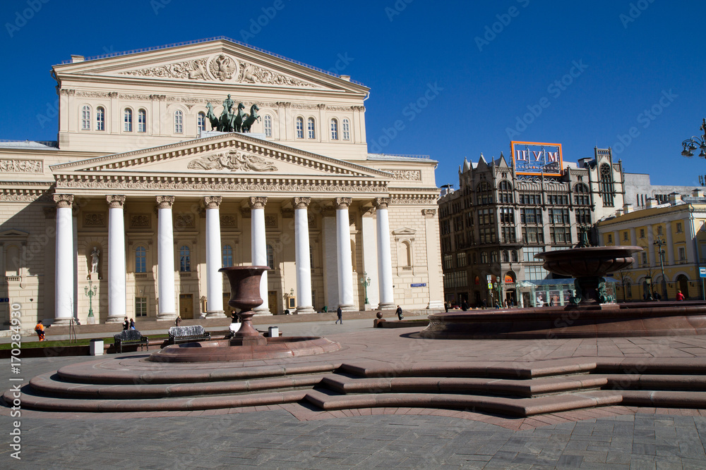bloshoy theatre in moscow