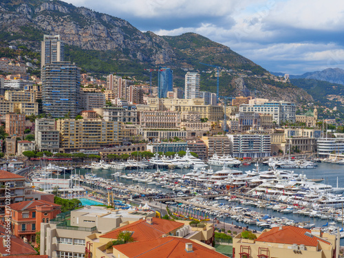A view of Port Hercule and its surrounding area in Monaco. © Alexandre