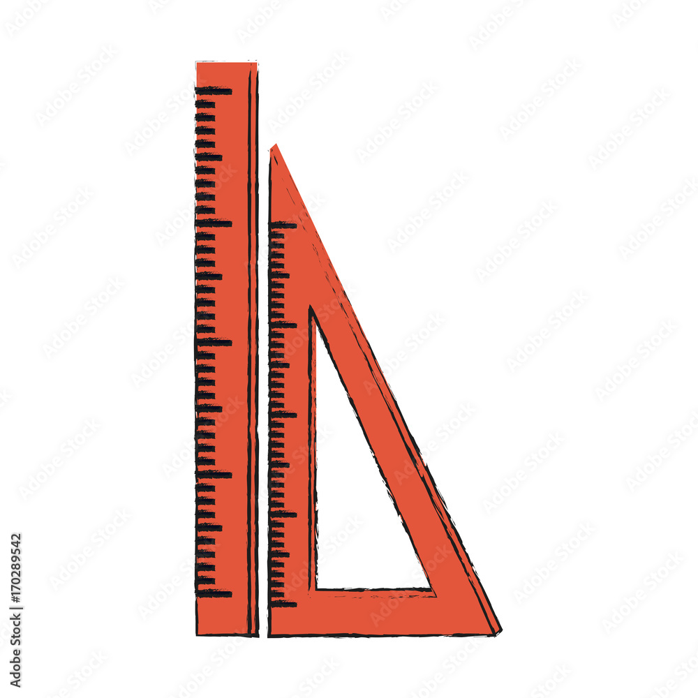 Rulers isolated tools icon vector illustration graphic design Rulers isolated tools icon vector illustration graphic design