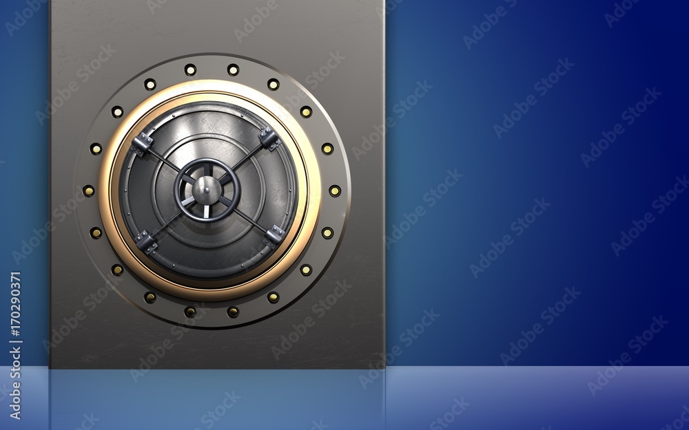 3d closed bank door closed bank door 3d closed bank door closed bank door