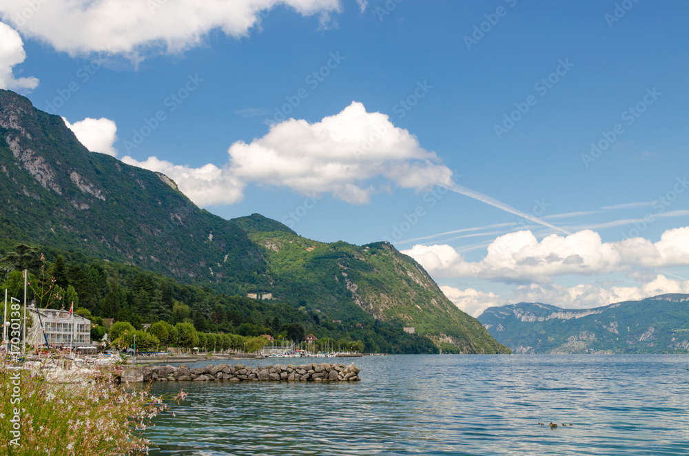 Lake Bourgets, Rhone Alps, France