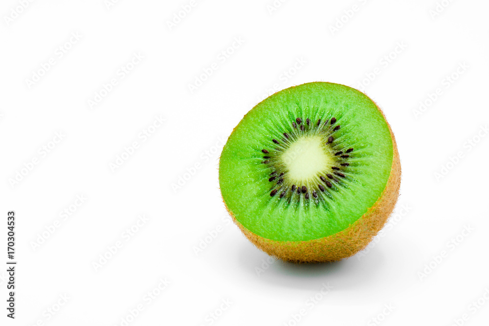 kiwi isolated on white background kiwi isolated on white background