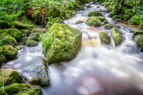 Wasserfall in Triberg im Schwarzwald Wasserfälle  photo